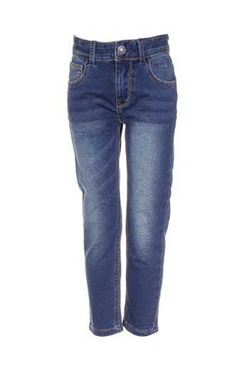 benetton jeans fille de couleur bleu