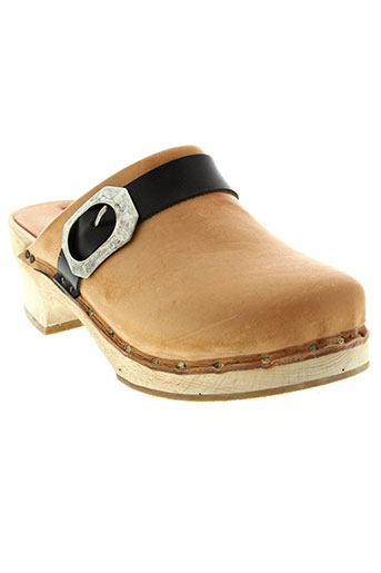 les et sabots et de et quatuor mules et sabots femme de couleur beige