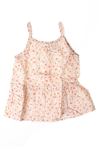 orchestra chemises fille de couleur orange