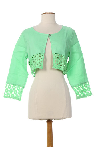 maloka vestes femme de couleur vert