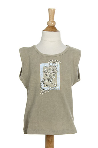 contre vents et marees t-shirts / tops fille de couleur gris