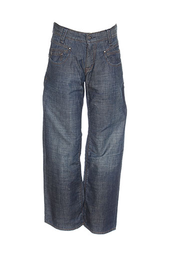 ddp jeans fille de couleur bleu