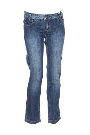 chipie jeans fille de couleur bleu
