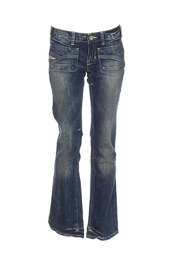 diesel jeans fille de couleur bleu