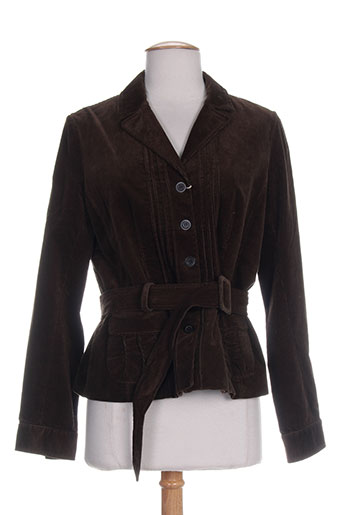 pablo gerard darel vestes femme de couleur marron