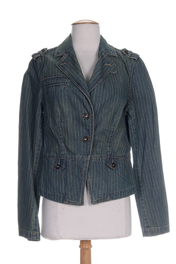 mexx vestes femme de couleur bleu
