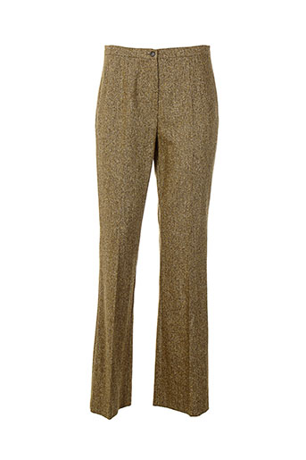 daniel hechter pantalons femme de couleur beige