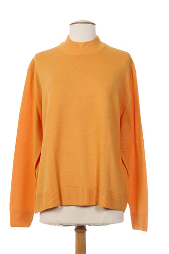 finette pulls femme de couleur orange