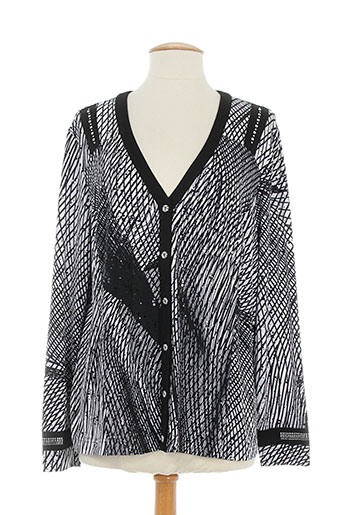 pauporté gilets femme de couleur noir
