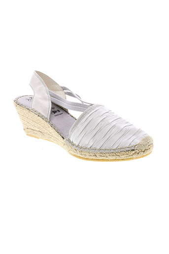 la et maison et de et l et espadrille espadrilles femme de couleur gris