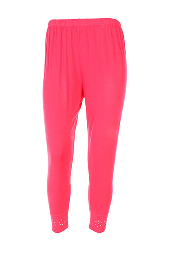 c'melodie pantalons femme de couleur rose