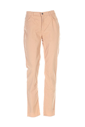 trussardi jeans pantalons femme de couleur beige