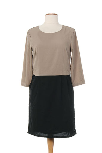 ddp robes femme de couleur beige