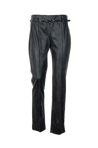 jus d'orange pantalons femme de couleur noir