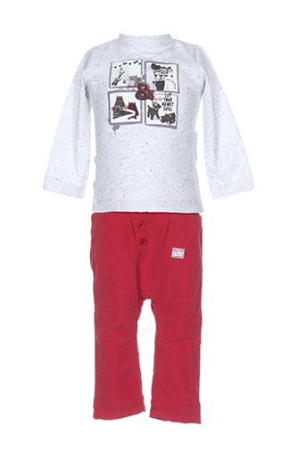 3 et pommes t et shirt et pantalon garcon de couleur rouge (photo) 3 et pommes t et shirt et pantalon garcon de couleur rouge (photo)