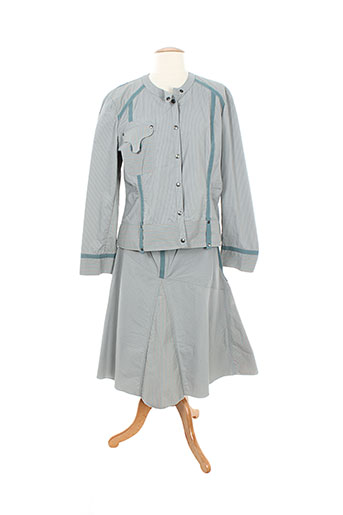 carole richard ensemble femme de couleur gris