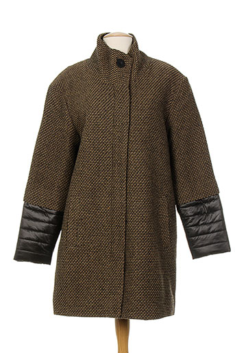 imitz manteaux femme de couleur marron