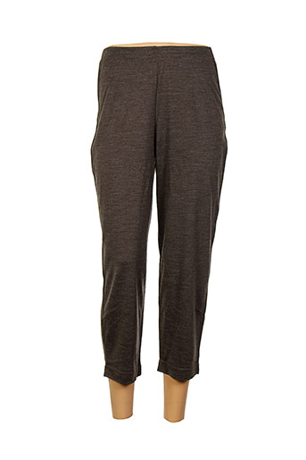 studio pantacourts femme de couleur marron