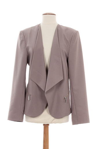 femmes je vous aime vestes femme de couleur marron