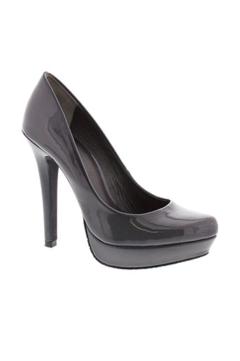 cafe noir chaussures femme de couleur gris
