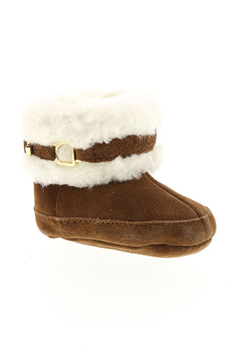 ralph lauren chaussures fille de couleur marron