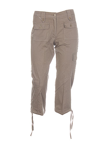 lucchini pantacourts femme de couleur vert