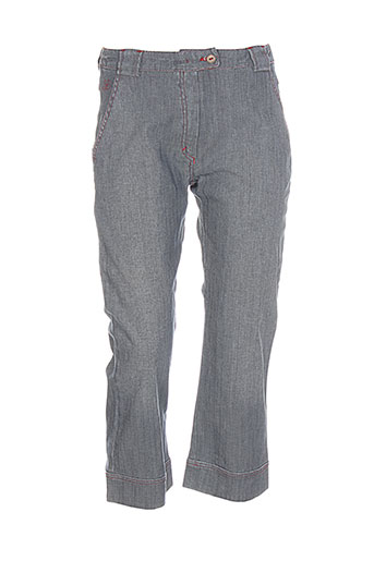 lucchini pantacourts femme de couleur bleu