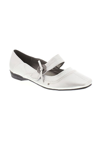 la bottine souriante chaussures femme de couleur gris
