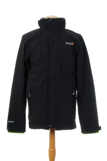 regatta manteaux homme de couleur noir