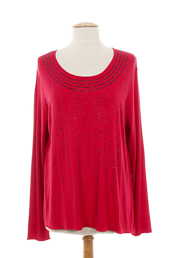 20/20 t-shirts femme de couleur rouge