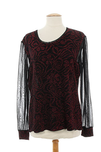 20/20 t-shirts femme de couleur noir