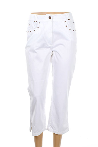 epicea pantacourts femme de couleur blanc