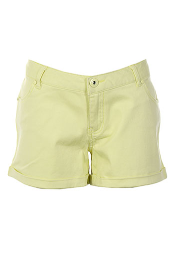 little marcel shorts / bermudas femme de couleur jaune