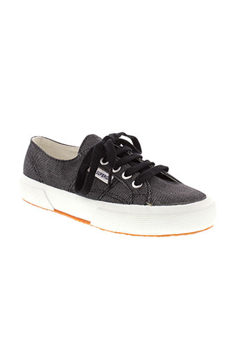 superga chaussures femme de couleur noir