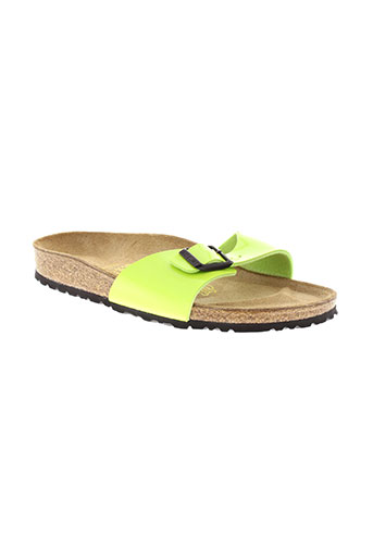 birkenstock mules et sabots femme de couleur vert