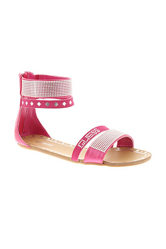 guess chaussures fille de couleur rose