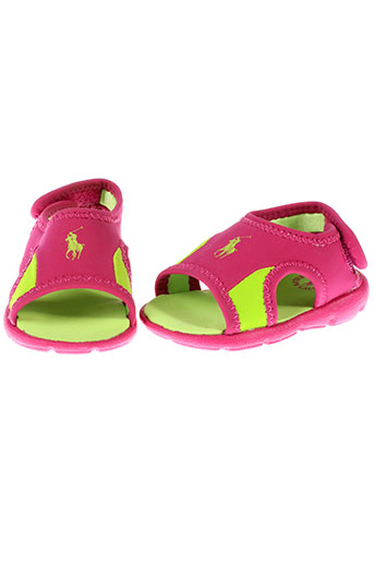 ralph lauren chaussures fille de couleur rose