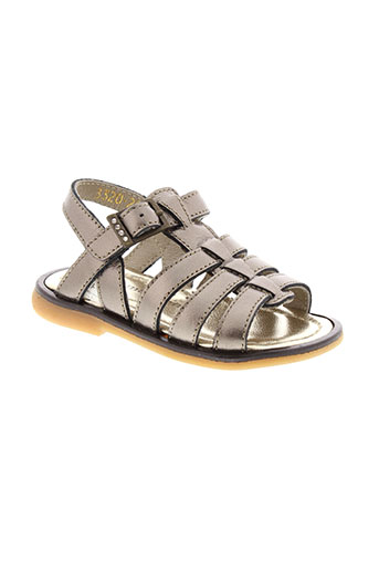 romagnoli chaussures fille de couleur marron