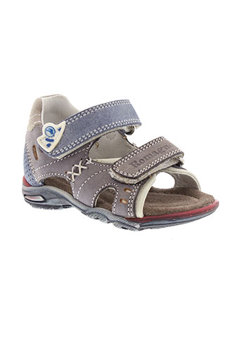 romagnoli chaussures fille de couleur gris