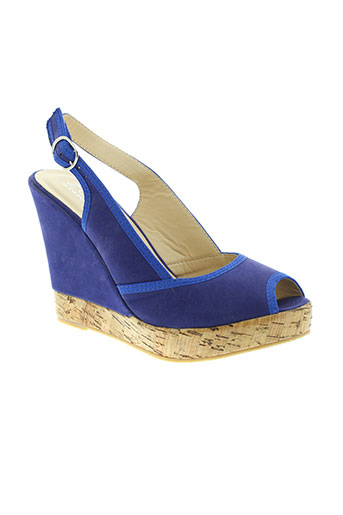 zaif chaussures femme de couleur bleu