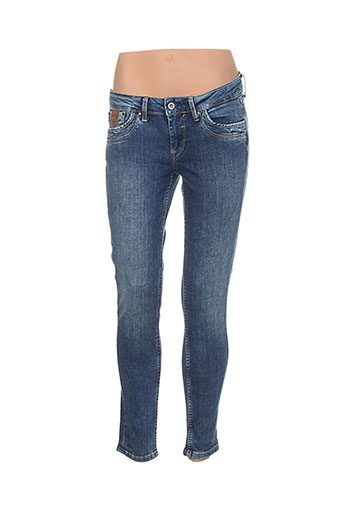 pepe jeans jeans femme de couleur bleu