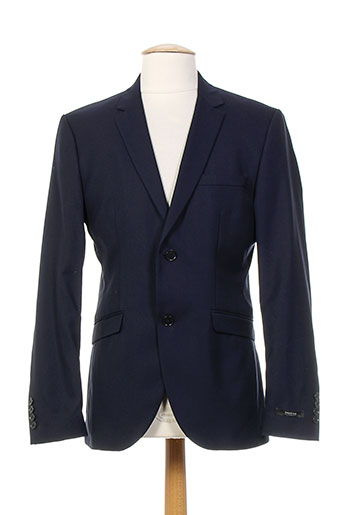 jack EFFI_CHAR_1 jones vestes homme de couleur bleu