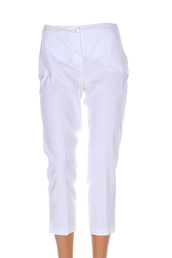 trussardi jeans pantacourts femme de couleur blanc