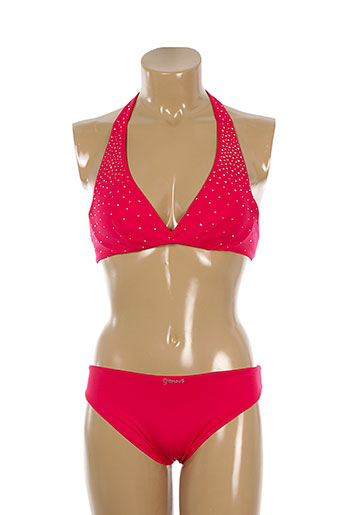 genius maillots de bain femme de couleur rouge