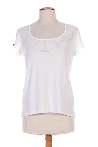 jean gabriel t-shirts femme de couleur beige