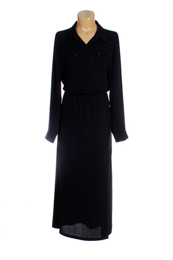 lauren vidal robes femme de couleur noir