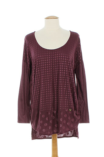 3322 tuniques femme de couleur violet (photo) 3322 tuniques femme de couleur violet (photo)