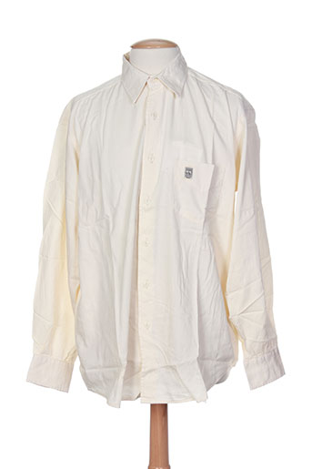 verte vallee chemises homme de couleur beige