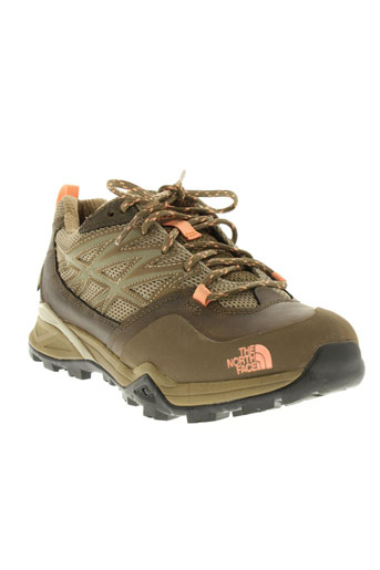 the north face chaussures femme de couleur marron