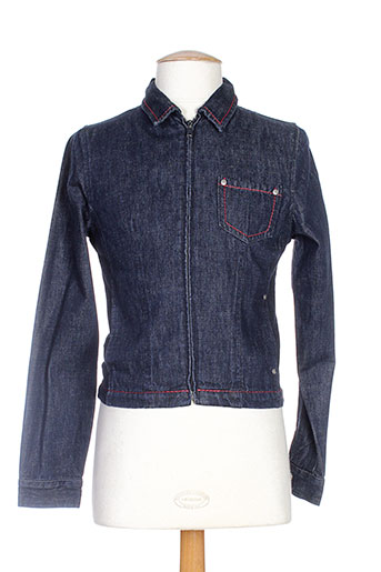 stk vestes femme de couleur bleu